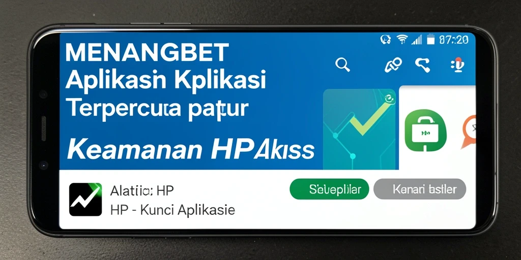 Antarmuka aplikasi MENANGBET yang sederhana dan fungsional.