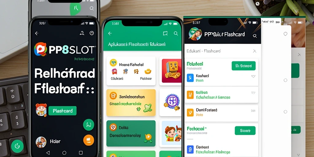 Antarmuka aplikasi PP8SLOT yang menarik dan interaktif.