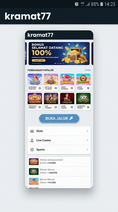 Link Alternatif Kramat77 Terbaik untuk Pengguna Android